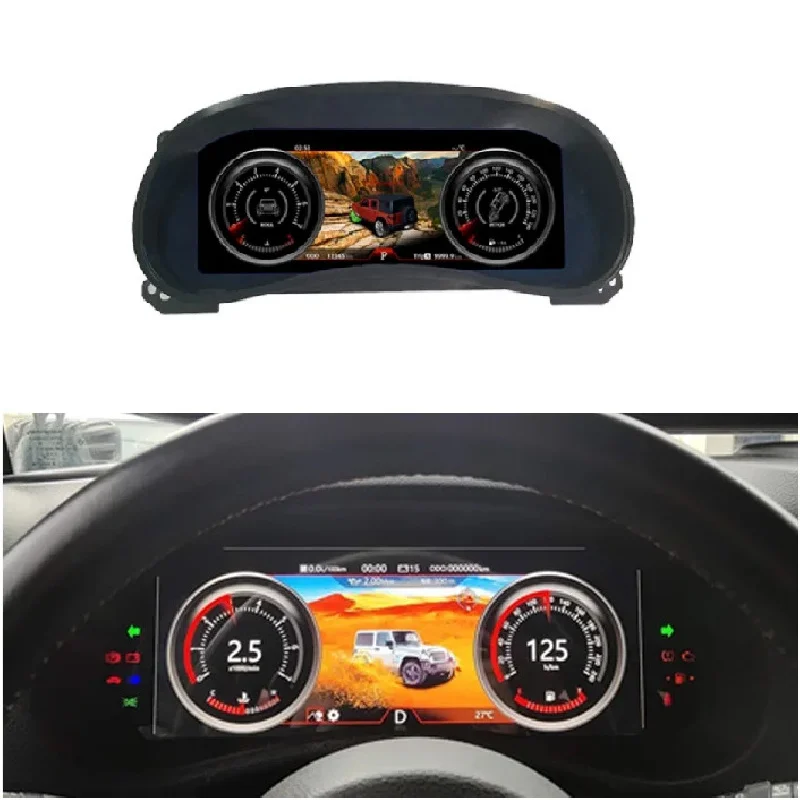 

1920*720 12.3 Linux System Car Dashboard 2011-2017 Auto Instrument Cluster Panel Modified Digital Dashboard