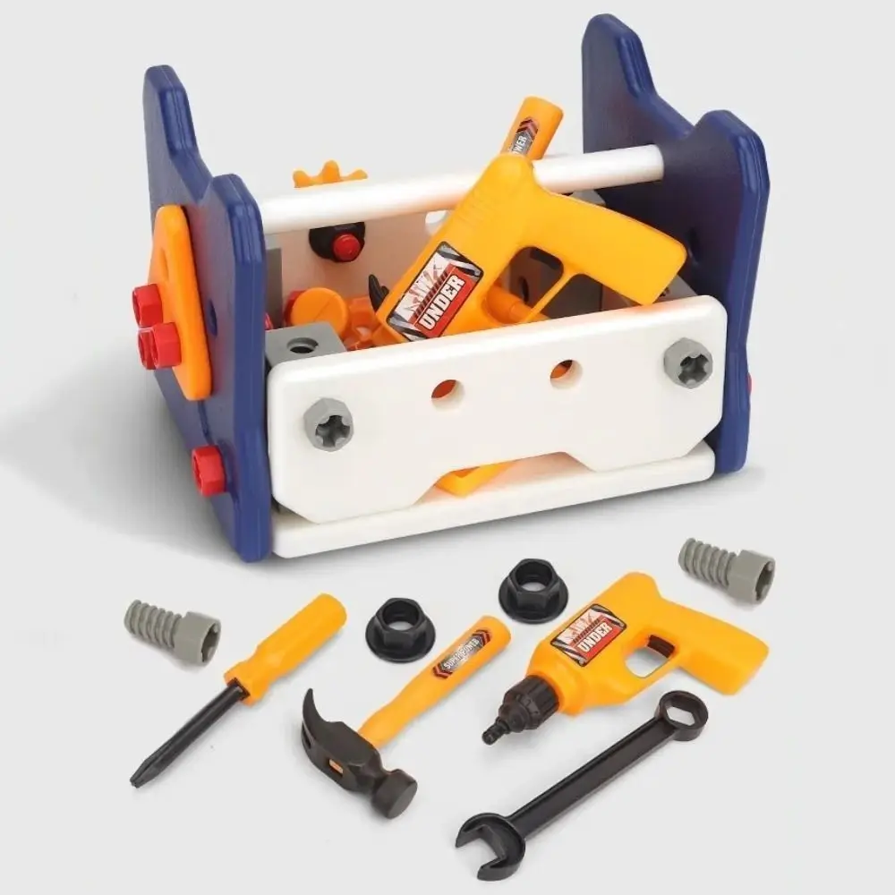 40/56/58 Stuks Kinderspeelgoed Spelen Reparatie Tool Set Spelen Schroef Met Schroevendraaiers Pretend gereedschap Kit Gift Plastic Constructie