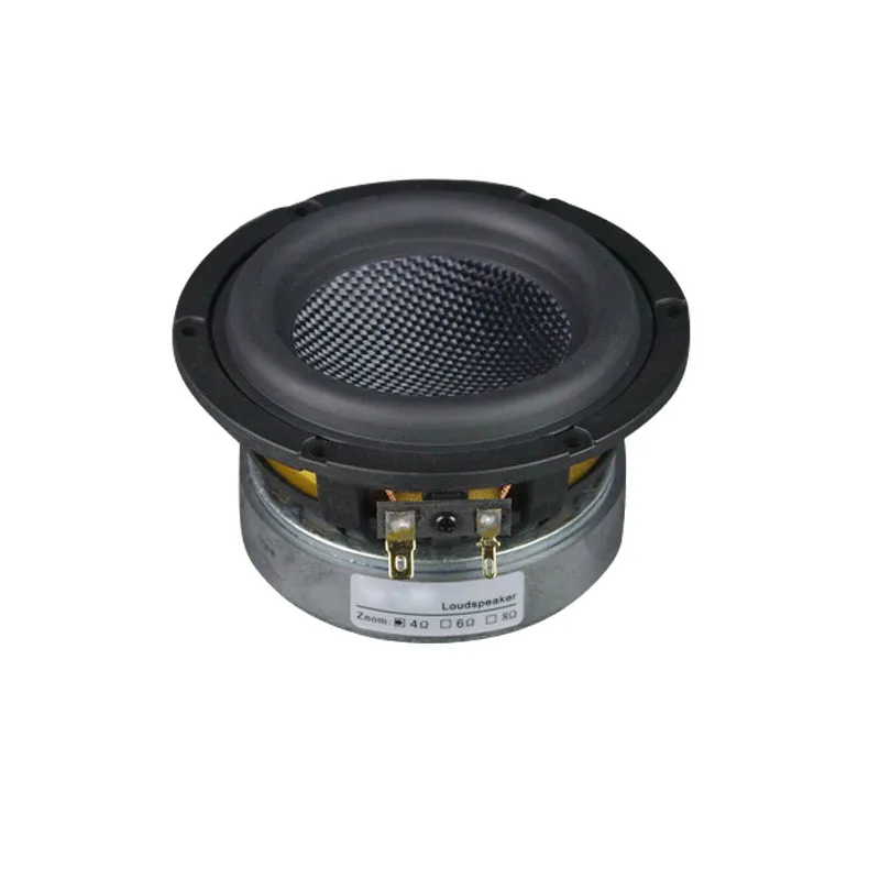 4/8Ohm Automotive Subwoofer Speaker 4Inch 40W Woofers Speakers Glass Fiber Loudspeakers For Bookshelf sound system subwoofer spe