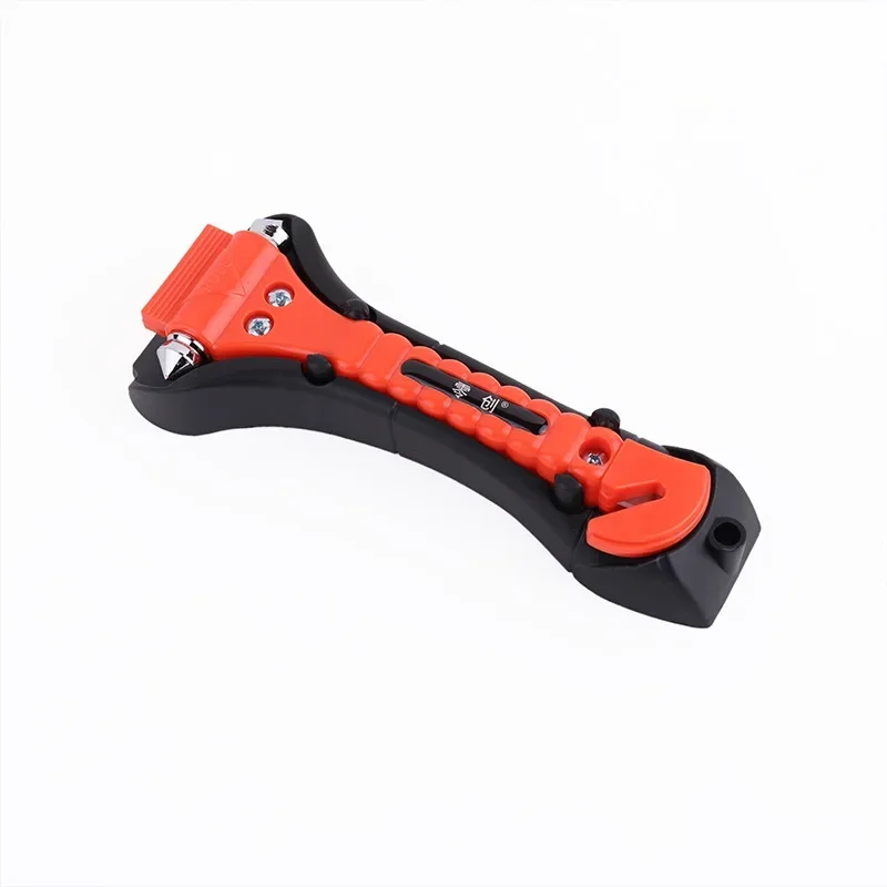 Vehicle Safety Hammer Escape Hammer Automotive Multi-functional Fire Rescue Hammer Window Breaker [with Fixed Frame]
