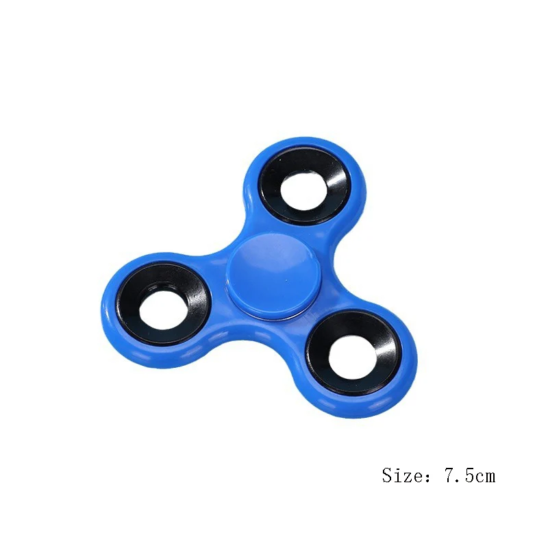 2pcs Hand Spinner Desk Focus Fingertip Gyro Toy Finger Spinner Stress Relief Autism ADHD Sensory Gift Adult Kids Funny Toys