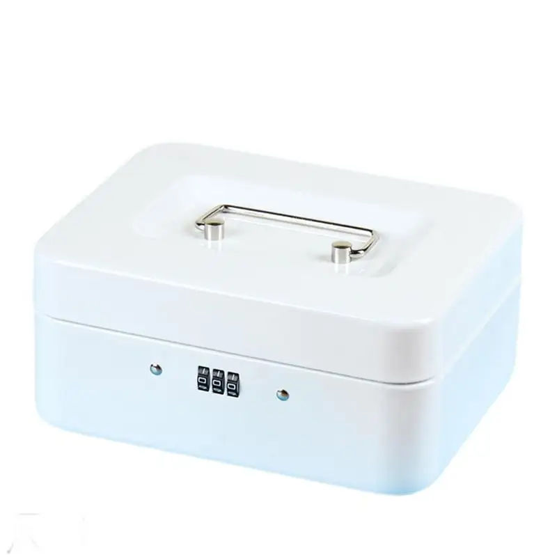 

Safe Box Money Cash Deposit Lock Box Portable Money Cash Deposit Box With Security Code For Travel Store Keys Cards Jewelry