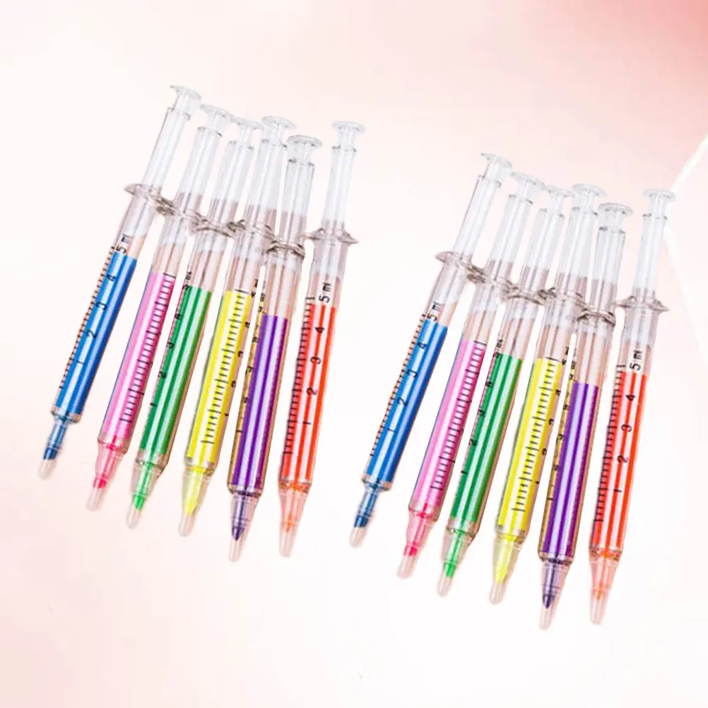 

15Pcs Needle Tip Fluorescent Highlighter Pens Premium Smooth Writing Ergonomic Grip Vivid Colors for School Notes DIY Planner