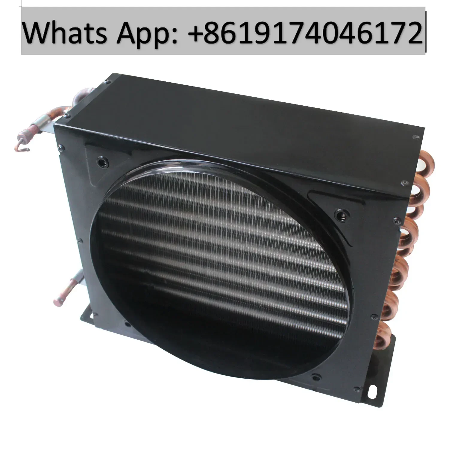 

fin tube radiators fin heat exchangers air conditioner condenser aluminum fin condenser coil for refrigerator freezer copper