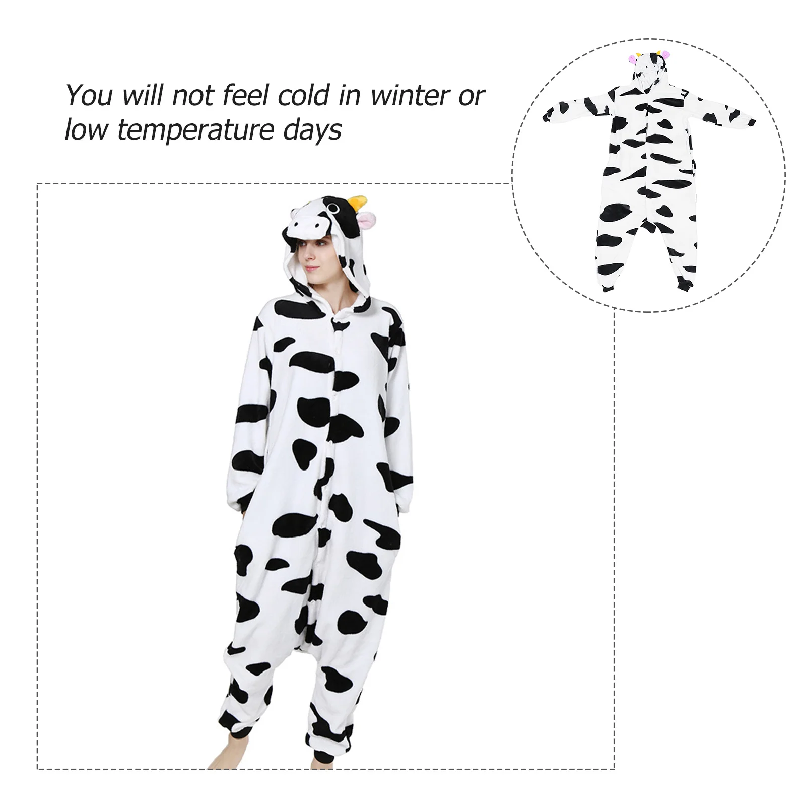 

1 шт., пижамы с мультяшными животными, фланелевая одежда для сна, теплая осенне-зимняя домашняя одежда, костюм унисекс, ночная рубашка, фланелевая пижама