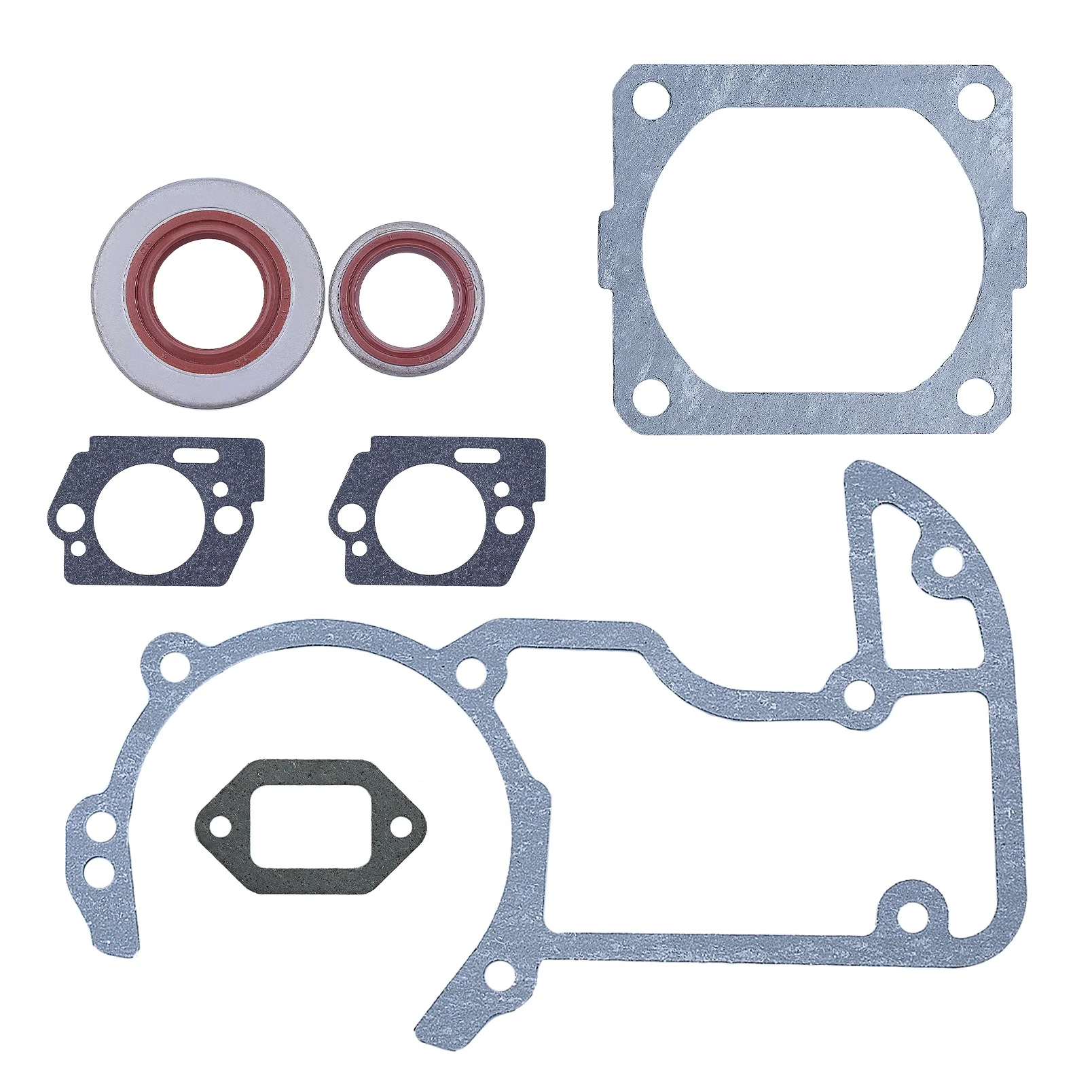 2PCS Oil Seal Crankcase Cylinder Gasket Kit Fit For Stihl MS660 066 Garden Tools Chainsaw Spare Parts 1122 029 0507
