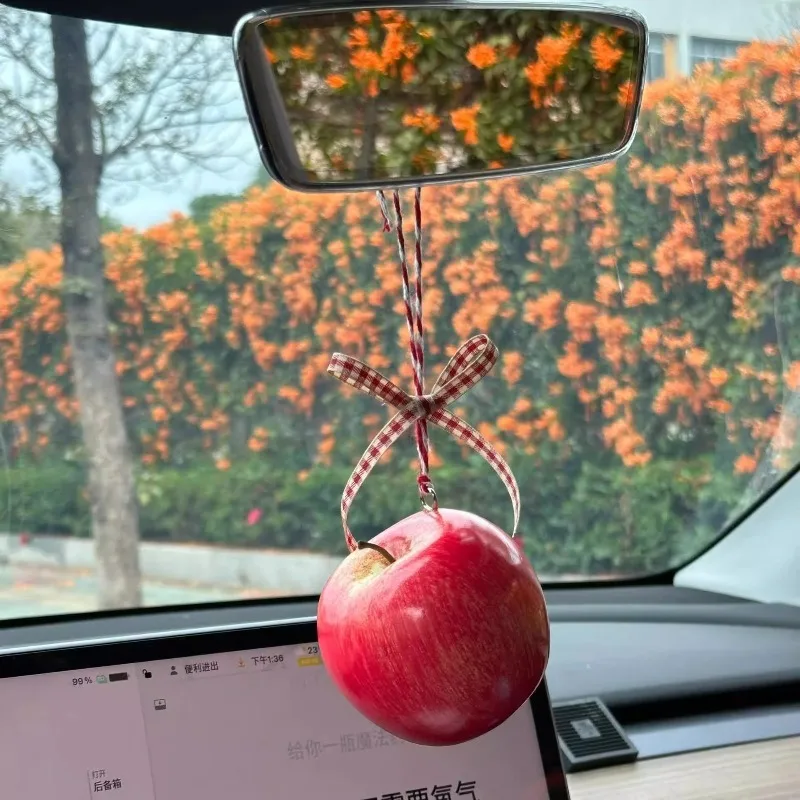 Car Rearview Mirror Hanging Ornament Simulation Decompression Pendant Auto Interior Atmosphere Decor