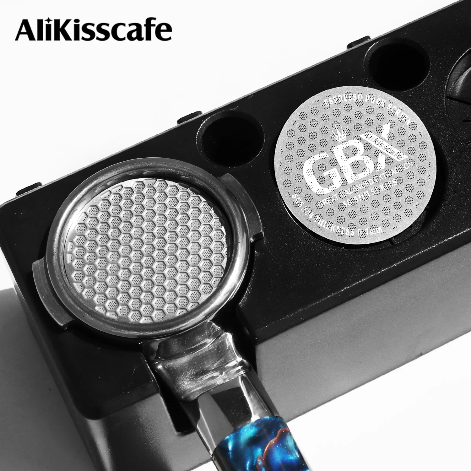 AliKisscafe Coffee Puck Screen 51mm 53mm 58.5mm for Delonghi Breville E61 Hibrew Portafilter Espresso Accessories Barista Tools