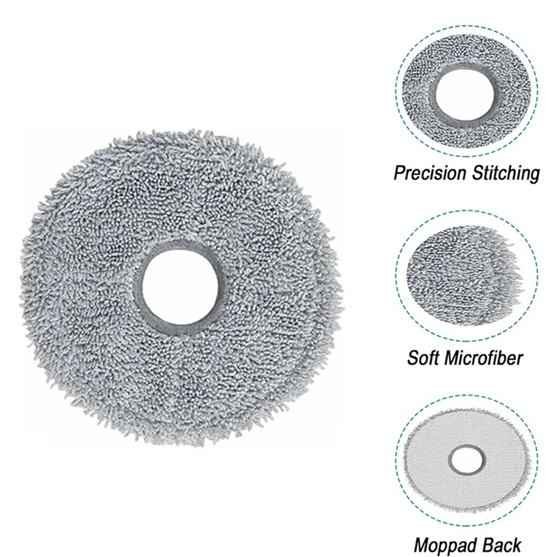 JDZD-For Dreame X40 Ultra / X40 Pro / S30 Pro Ultra جهاز آلي لتنظيف الأتربة فرش جانبية رئيسية مرشحات HEPA ممسحة أكياس الغبار القماشية