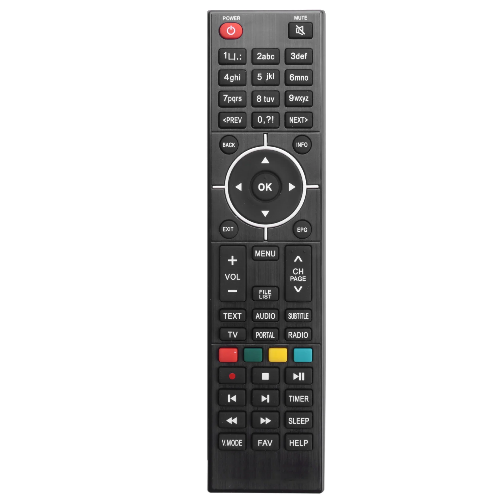 YDSC Remote control of Zgemma Star HS /H2S /H2H /H5 /H5.2S Satellite Receiver Combo, Directly use