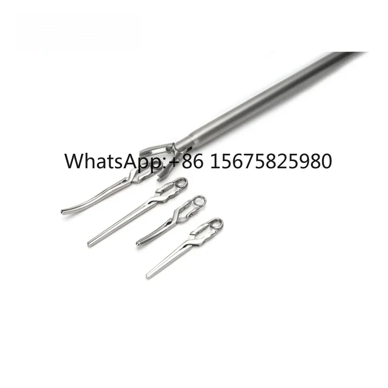 Laparoscopic Bulldog Clamp Applier Reusable Endoscopic Hemostasis Clip