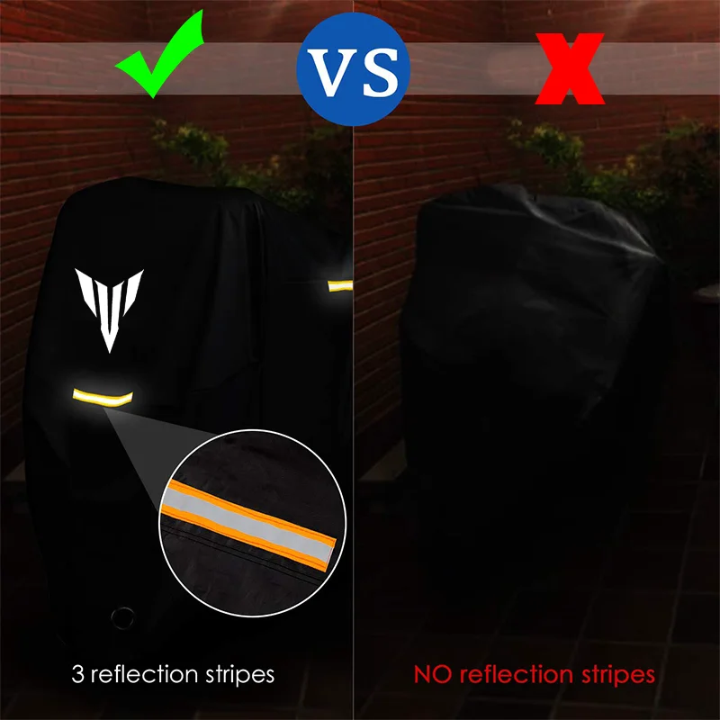 For YAMAHA MT01 MT09 MT07 MT10 MT03 MT 09 07 03 10 Motorcycle Cover Outdoor Waterproof Uv Protector Dustproof Rain Covers