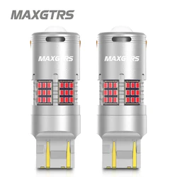 Ampoule à puce LED CANBUS BAY15D P21/5W 1157 7443 W21/5W P21W 60X 2016, feu stop rouge Tai, pas de brave hyper flash, lentille de lampe de frein, 2 pièces