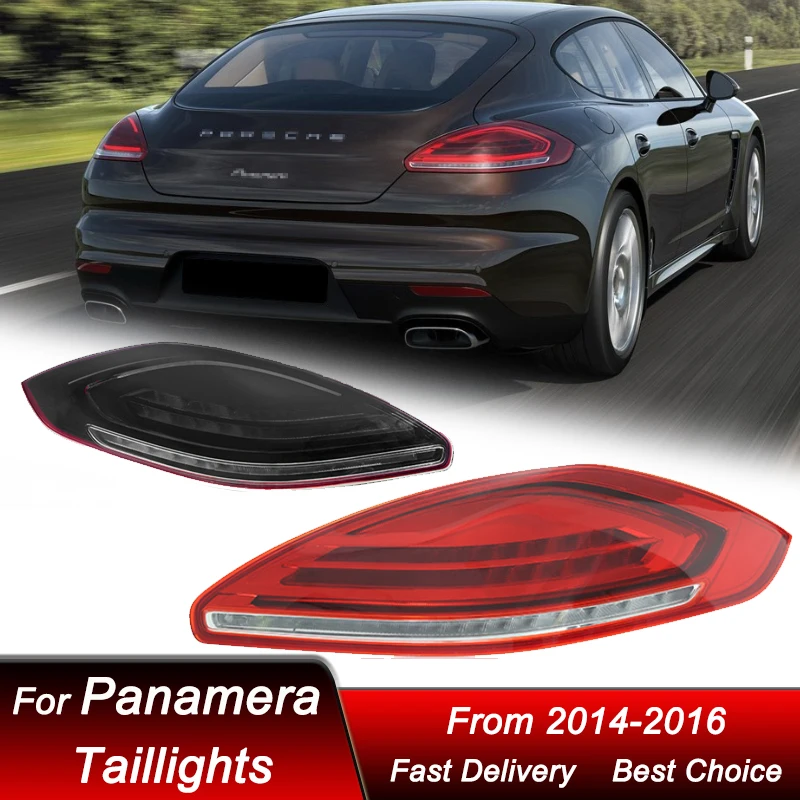 

Поп-автомобильные задние фонари для Porsche Panamera 970.2 2014-2016 97063143104 97063143204 Светодиодный динамический указатель поворота Задний фонарь в сборе