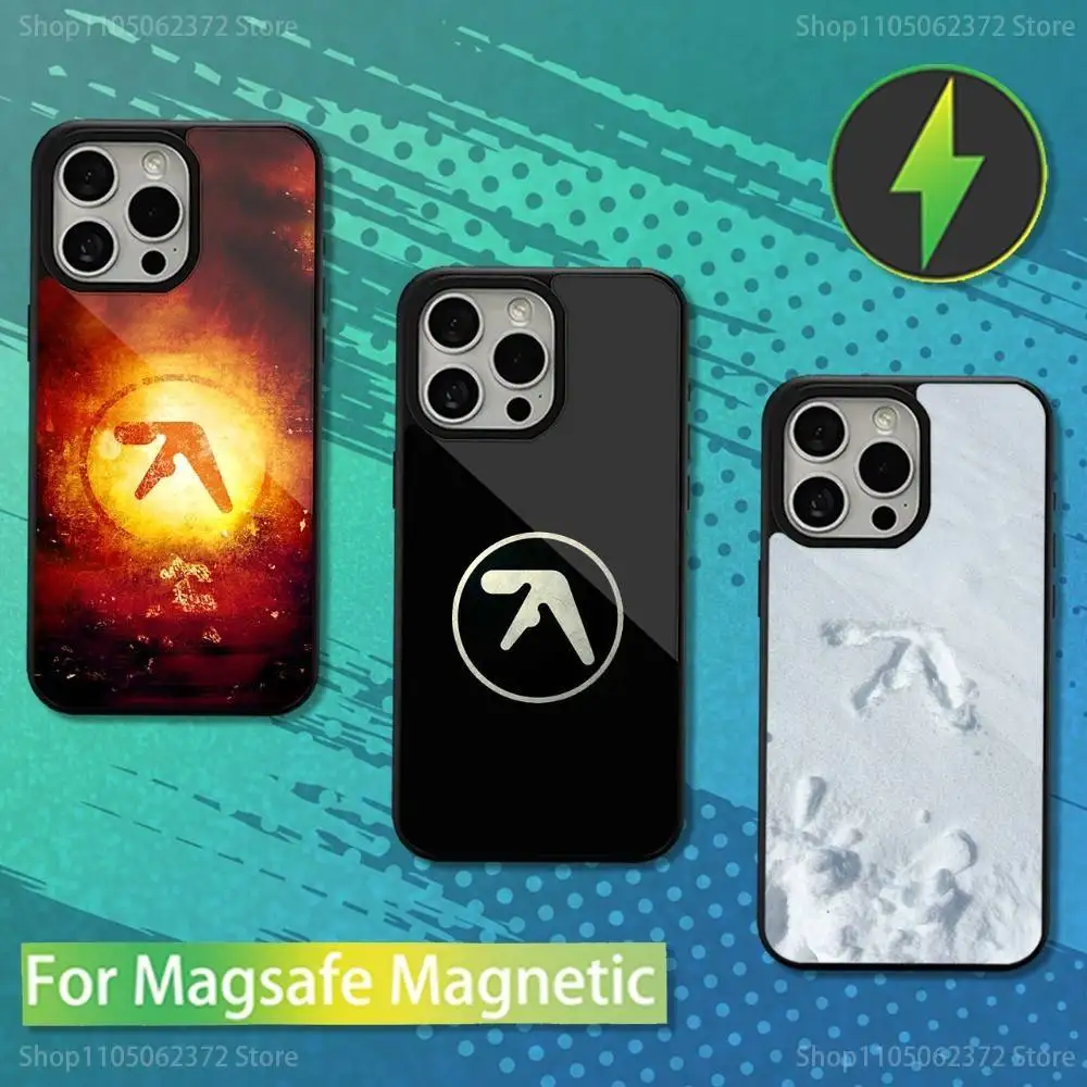 

Hot A-Aphex T-Twin Musician Phone Case For iPhone 16,15,14,13,12,11,Pro,Max,Plus,Mini,Magsafe,Magnetic Wireless Charging Case