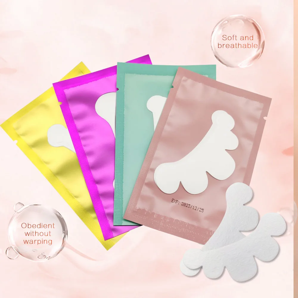 

100pairs/Pack New Hydrogel Paper Patches Eyelash Extension Patches For Eyelash Under Eye Pads Soft Eye Lashes Patch Extensions