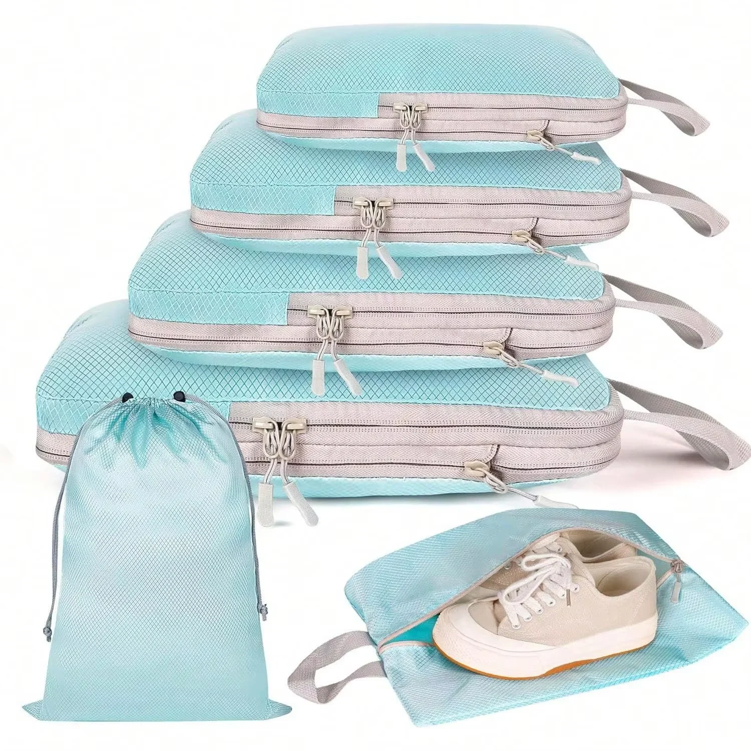 4/6 Stück Komprimierbare Reise – Travel Ziplock Bags Bewertung und Preis