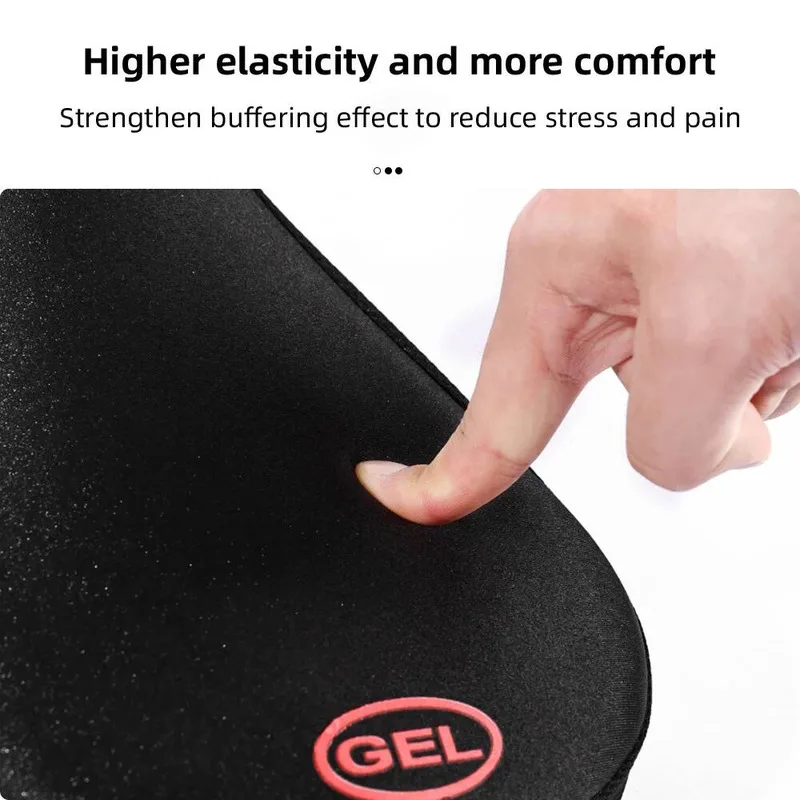 

ESLNF Утолщенная силиконовая накладка на сиденье велосипеда, гелевая подушка для седла с мягкой подкладкой