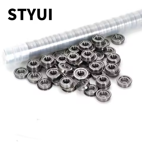 10Pcs Miniature Flange Ball Bearings F682 F683 F684 F685 F686 F687 F688 F689 F692 F693 F694 F695 F696 F697 F698 F699Zz
