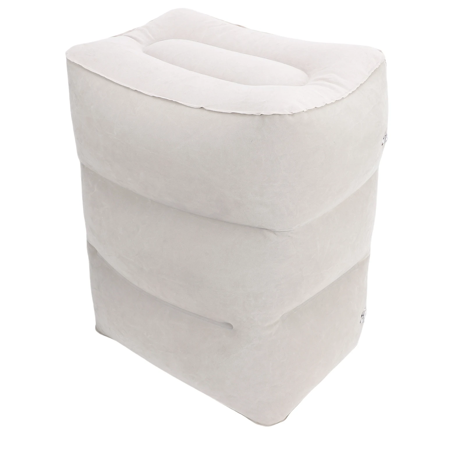 Inflatable Foot Rest Pillow Toddler Airplane Bed Adjustable 3 Layers Height Leg Rest Pillow Airplane Travel Essentials