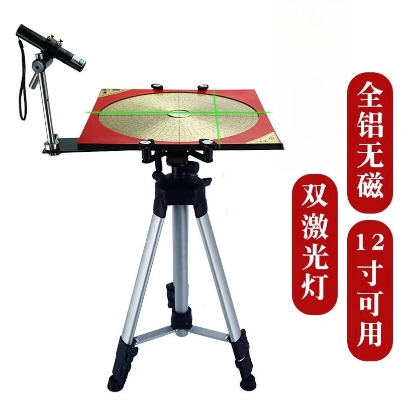 Compass rotating triangular shelf locator