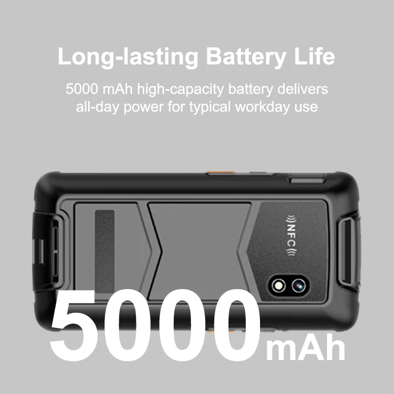 5.5 Inch Handheld Pda 1D 2D Scanner Android Mobile Data Terminal Touch Screen Handheld Wifi Industrial Terminal Pda