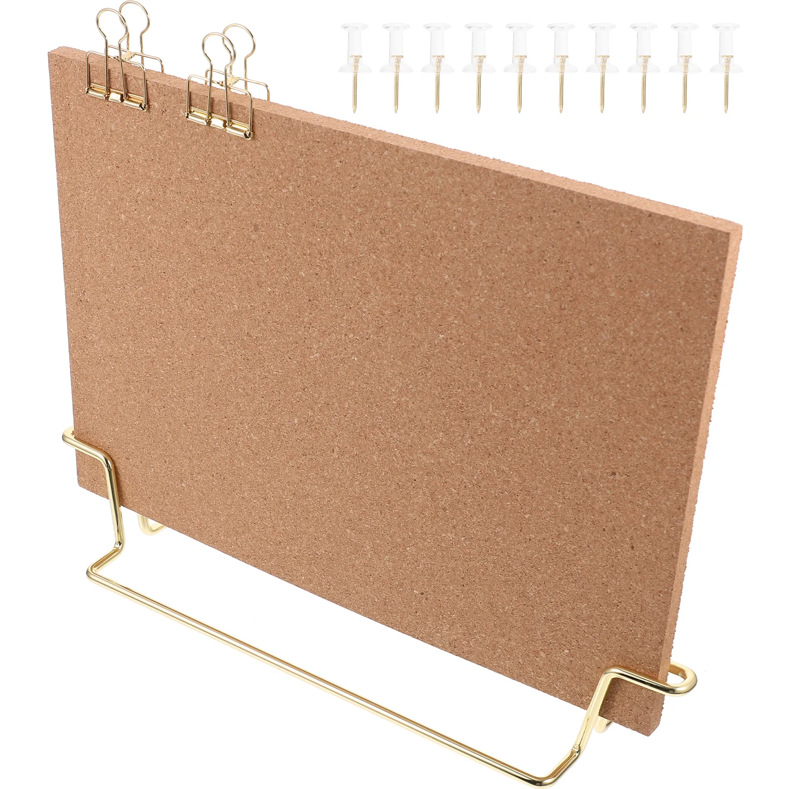 Message Board Cork Office Note Photo Wall Display Bracket Boards Markers Hold House Decorations for Home Desk Small Bulletin