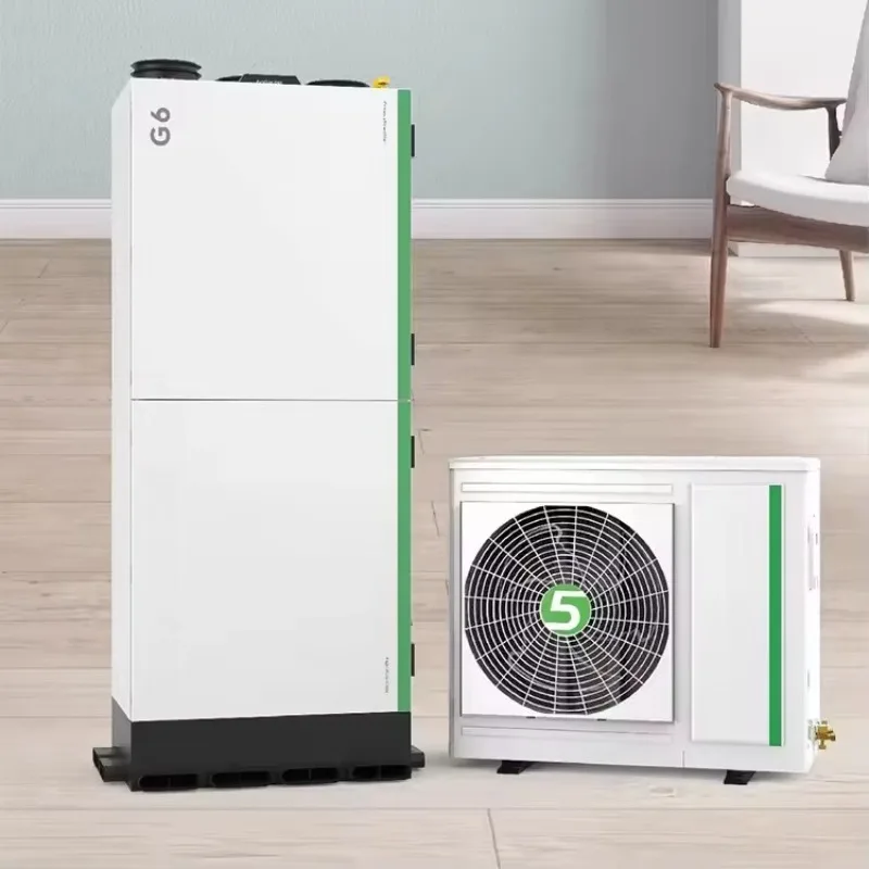 High Efficiency ERV Ventilator, Energy Recovery System, Multi-function Air Purifier with Heating, Cooling and Dehumidification