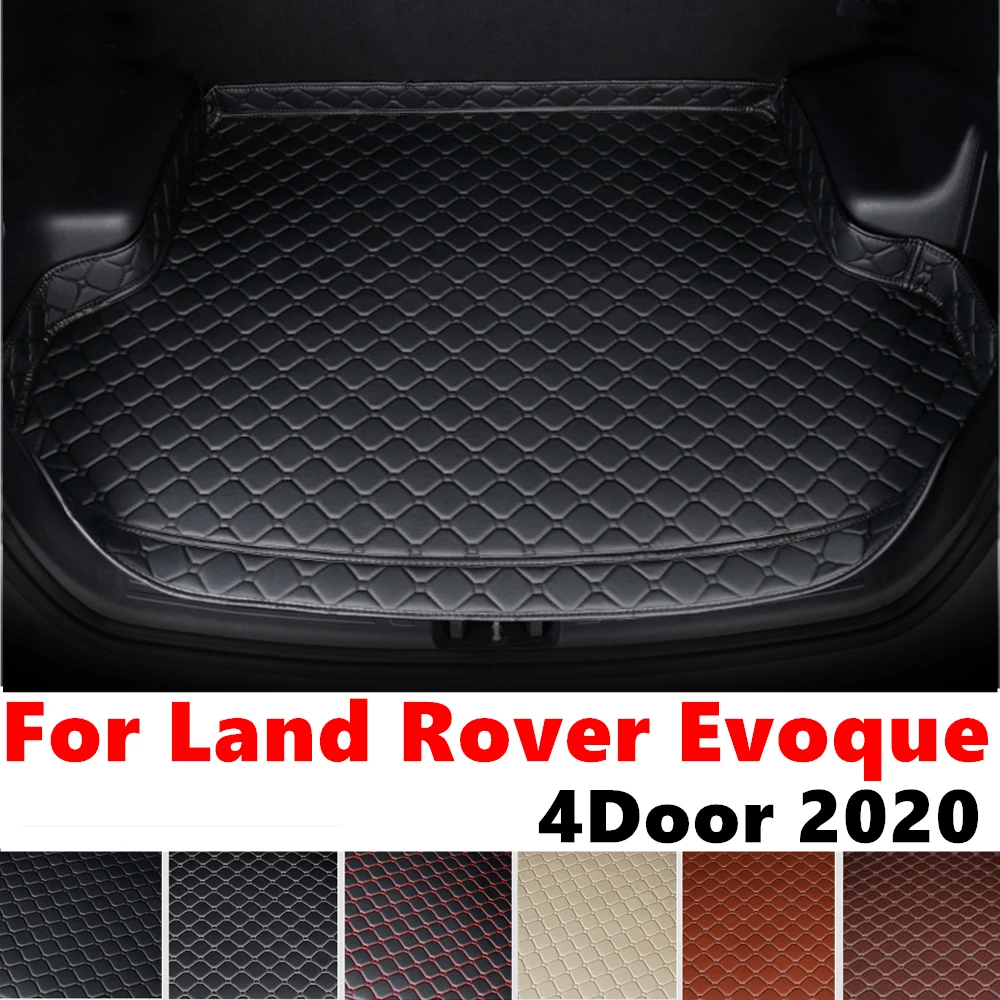 High Side Car trunk mat for Land Rover Evoque 4Door 2020 Tail Boot Tray luggage Pad Cover Rear Cargo Liner Interior Accessories