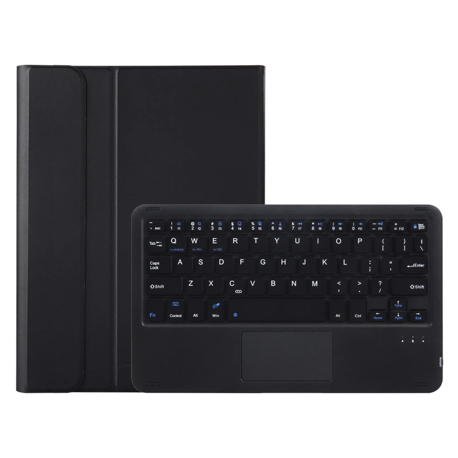 

AM27-A For Lenovo Tab K11 Plus Leather+TPU Tablet Cover with Touchpad Bluetooth-compatible Keyboard