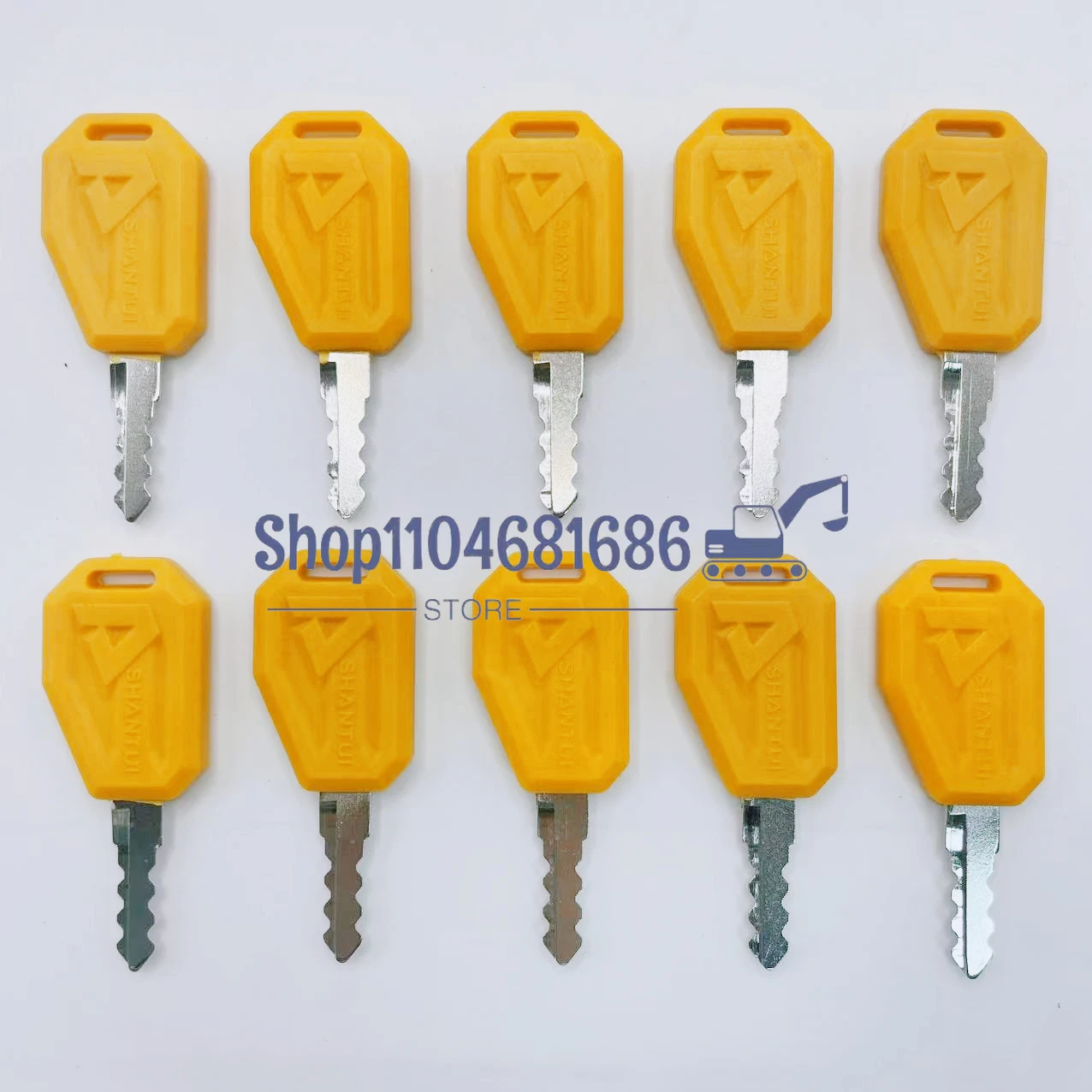 1/5/10PCS Shantui Ignition Key for SD13 SD16  SD17 SD22 SD60 SD75 SD130 SD160 Bulldozer Key Start Ignition Key