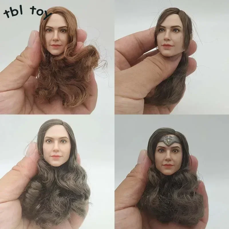 

GACTOYS GC049 1/6 European Beauty Head Sculpt Carving Model Fit 12'' Female Soldier Action Figure Body Dolls In Stock