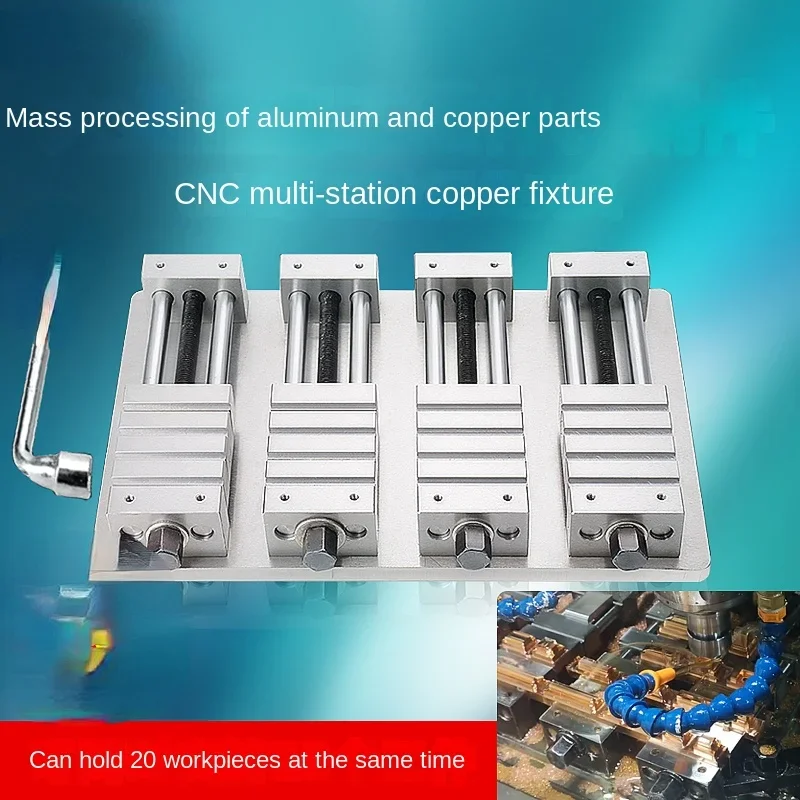 

Copper Fixture Processing Center Computer Numerical Control Multi-Station Multifunctional Copper Fixture Flat-Nose Pliers Bench