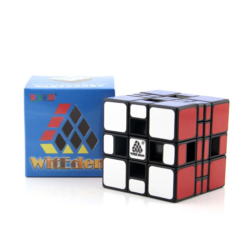 

Witeden Puzzle Wormhole Cube 3x3x4 Black 334 Cube V3 Educational toys