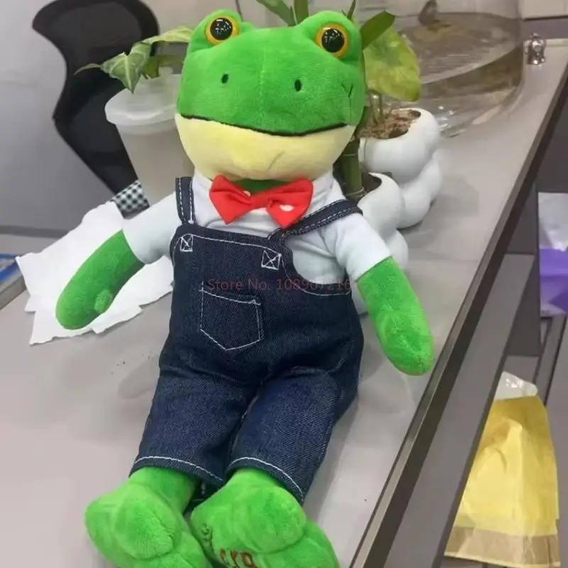 Urocze Zabawki dla Zwierząt Domowych - Para Żab, Długonoga Żaba Pan Żaba, Pluszowa Lalka, Uroczy Prezent na Walentynki/Urodziny/Rocznice/Boże Narodzenie