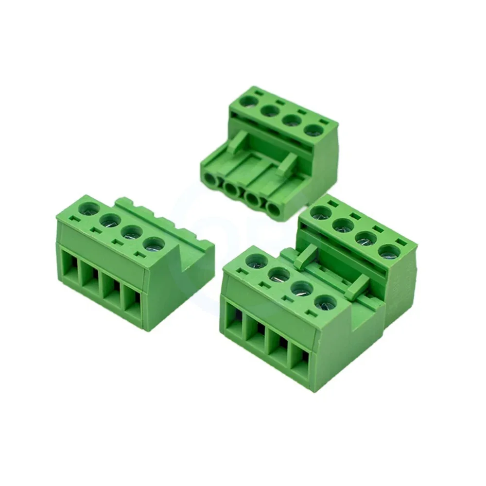 (5 Sets)Connector KF 2EDGRK / GK 5.08mm Plug And Pull Terminal 2EDGKP 15EDGKP 5.08 Butt Welding Free Plug And Socket Set 2~24Pin