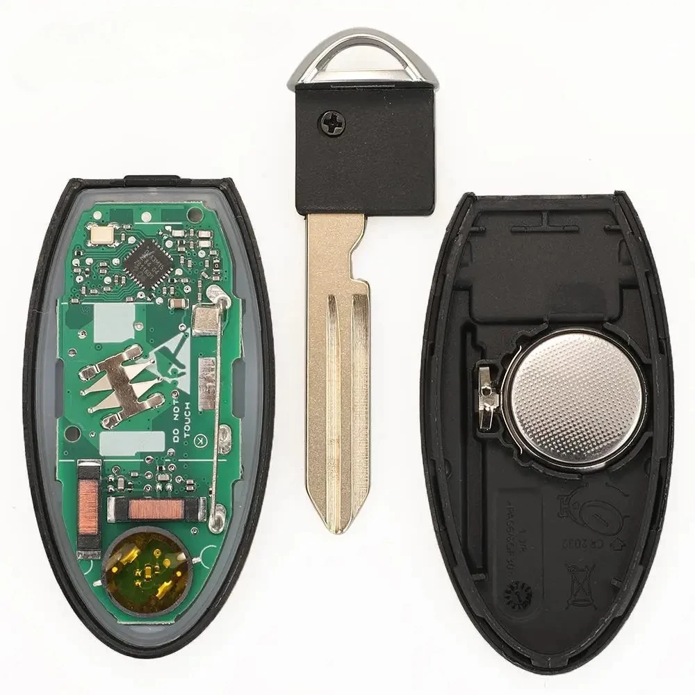 KR5TXN4 S180144507 Smart 5 Button Key for Nissan Rouge 2019 2020 2021 Kicks 433Mhz 4A HITAG AES NCF29A1M 285E3-6RR7A
