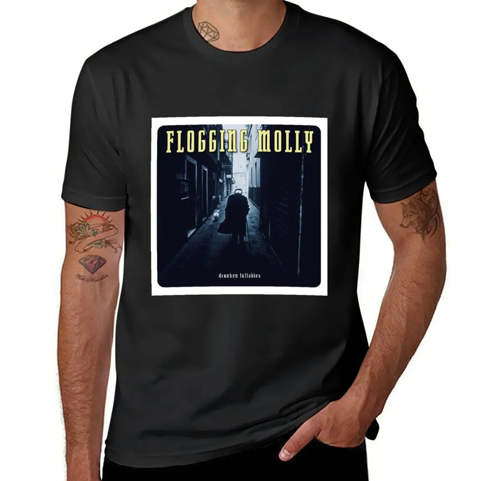 Flogging Molly drunken lullabies T-Shirt oversized t shirt boys whites baggy shirts boys animal print men t shirts