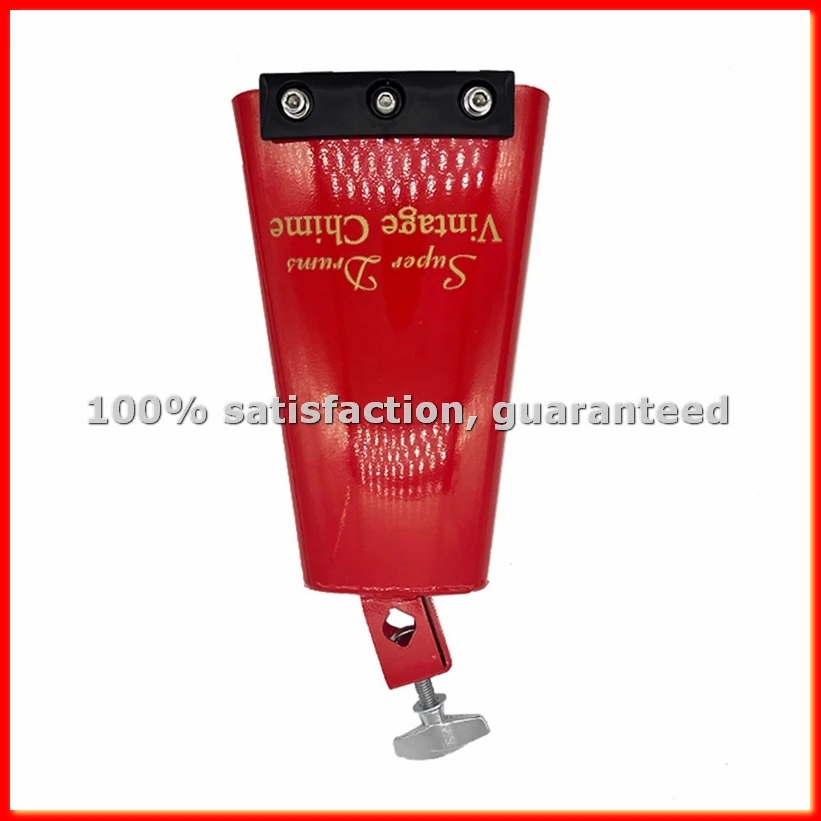 

8,5-дюймовый красный колокольчик с гальваническим покрытием, джазовый барабанный колокольчик, ударный инструмент, профессиональные аксессуары для барабанов - ABWY