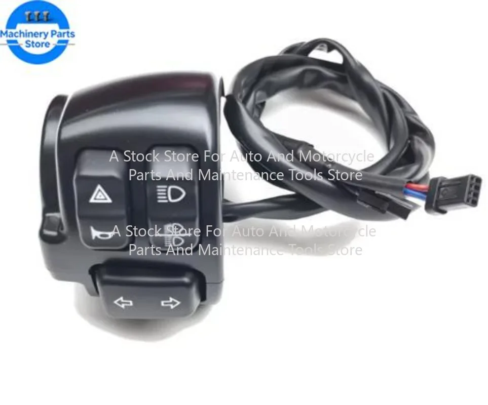 For Qjmotor SRV600 QJ600-12B Left Right Switch Headlights Horn Turn Signal Ignition Switch