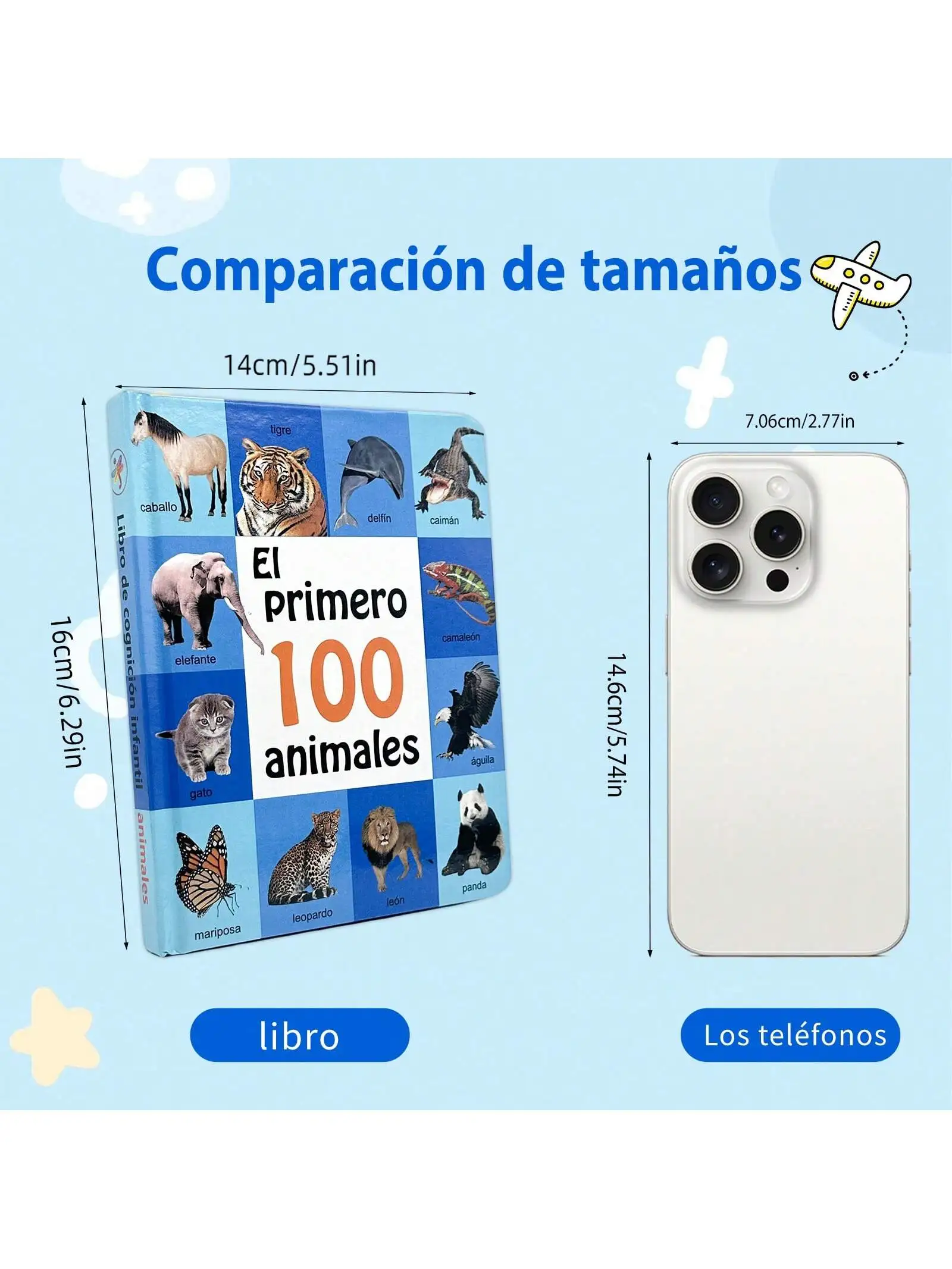 Children's Arabic Enlightenment Cognitive Book: Digital Fruits and Animals, Joyful Enlightenment Journey