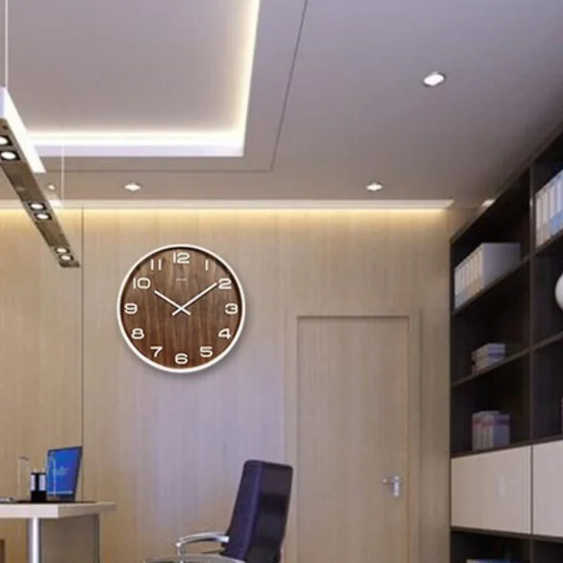 Luxury Interior Wall Clock Silent Modern Clockwork Living Room Wall Clock Noiseless Large Reloj Cocina Pared Home Decoration