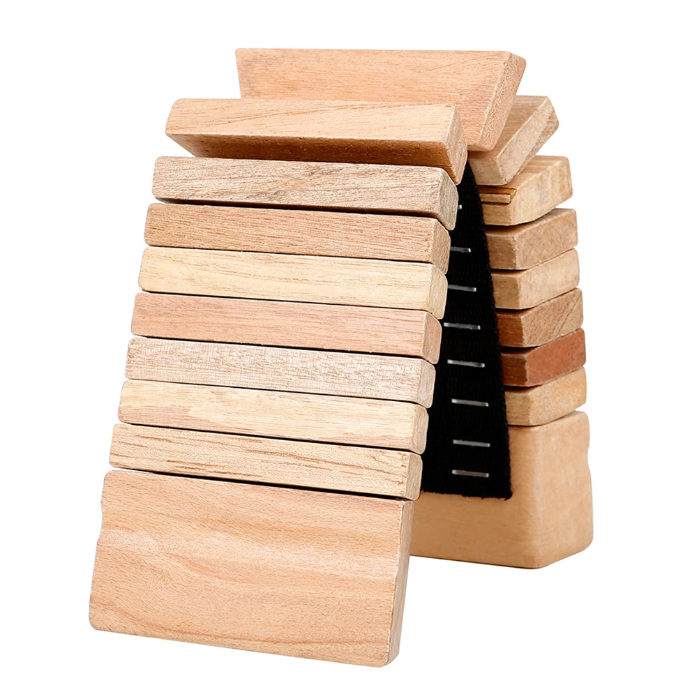 

Educational Wood Clapper Musical Instrument For Kids Toddler Baby Natural Wooden Percussion Early Music Development Handheld