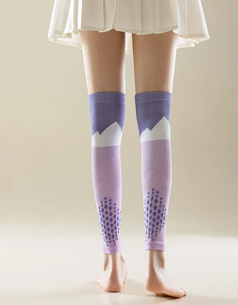 Women's Versatile Yoga High-Quality Sexy Black Yellow Gray Blue Green Purple The Leg Warmmers Suit For Sport Ladies Girls