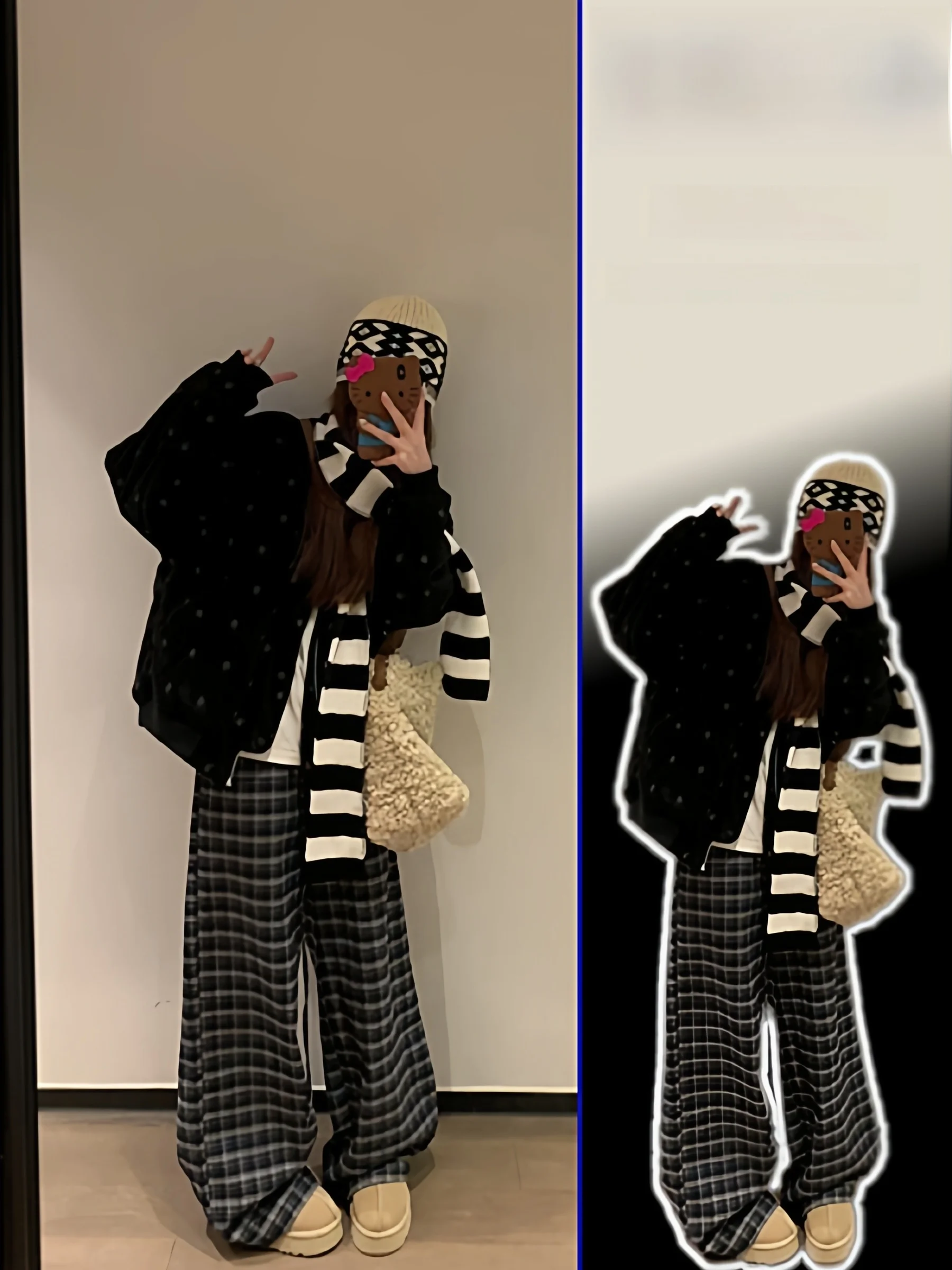 

Retro Floral Casual Women's Zipper Sweater Coat Warm Bla plus Size Winter Outerwear Comfortable Breathable Cotton Blend