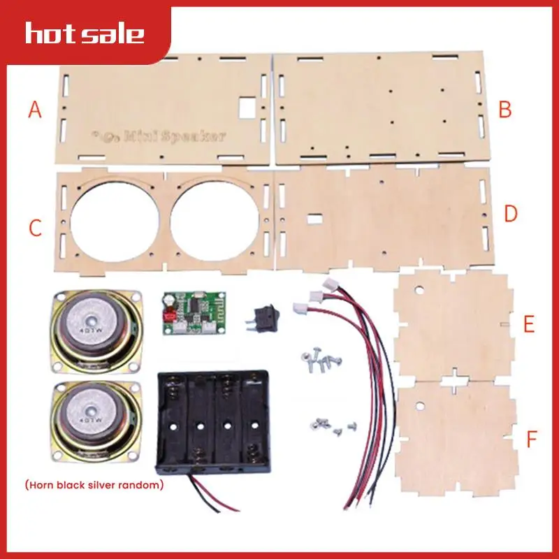 

Динамик, научный эксперимент, электронный усилитель звука, сборный ваш собственный портативный деревянный корпус, звук Bluetooth-динамика