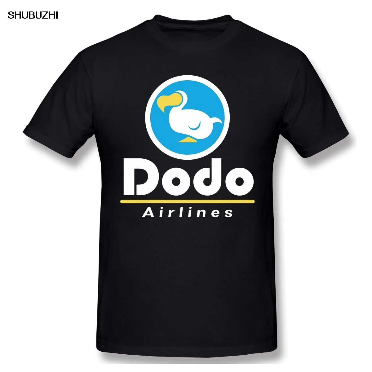 Dodo Airlines Logo Funny T-Shirt Men Summer O Neck Casual Cotton T Shirt Graphic Tee Animal Crossing Crew Neck Top