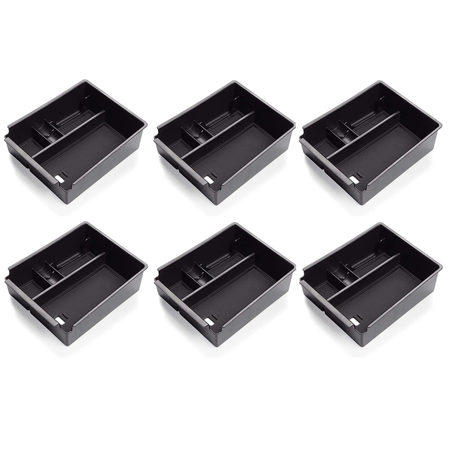 6X Centre Console Armrests Storage Box Organiser Interior Accessories for Hyundai Tucson NX4 2021 2022