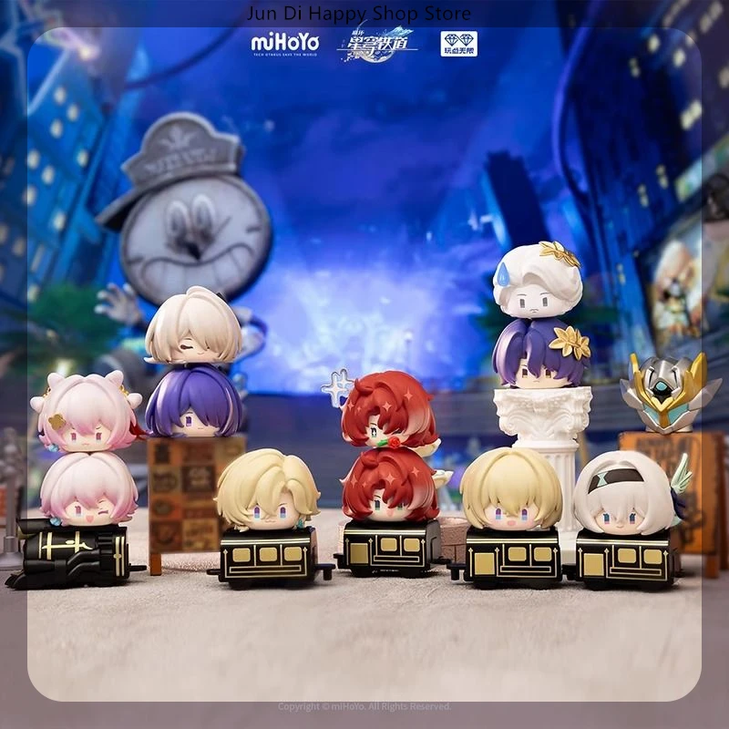 

Honkai: Star Blind Box V2 Симпатичная фигурка Модель Михойо Коллекция мультфильмов Украшение дома Подарок-сюрприз на складе