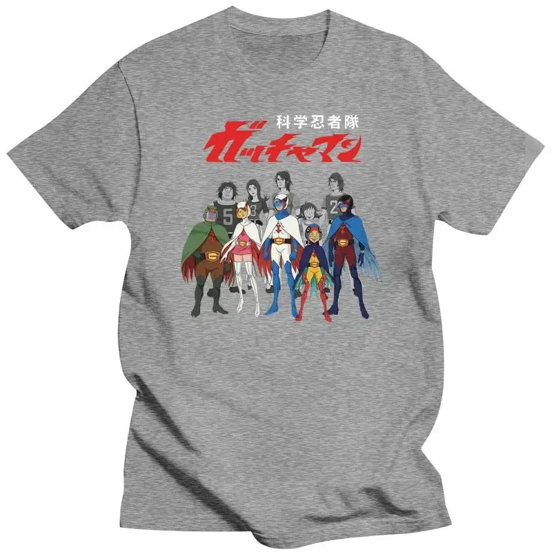 Battle Of The Planets Gatchaman Alter Ego Line-Up  Mens T-Shirt (Black)  men clothing  graphic t shirts  oversized t shirt